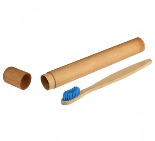 Brosse à dents en bois de bambou biodégradable écologique